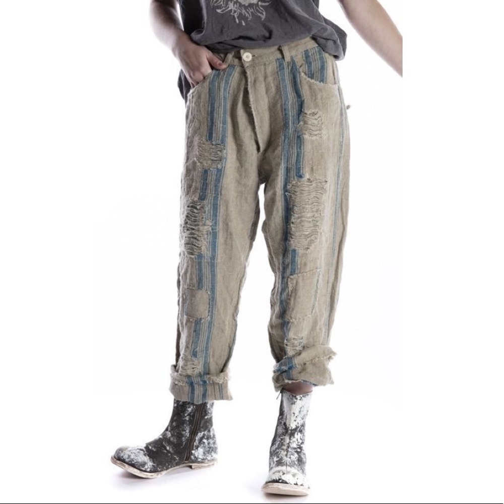Magnolia Pearl European Linen Miner Denims